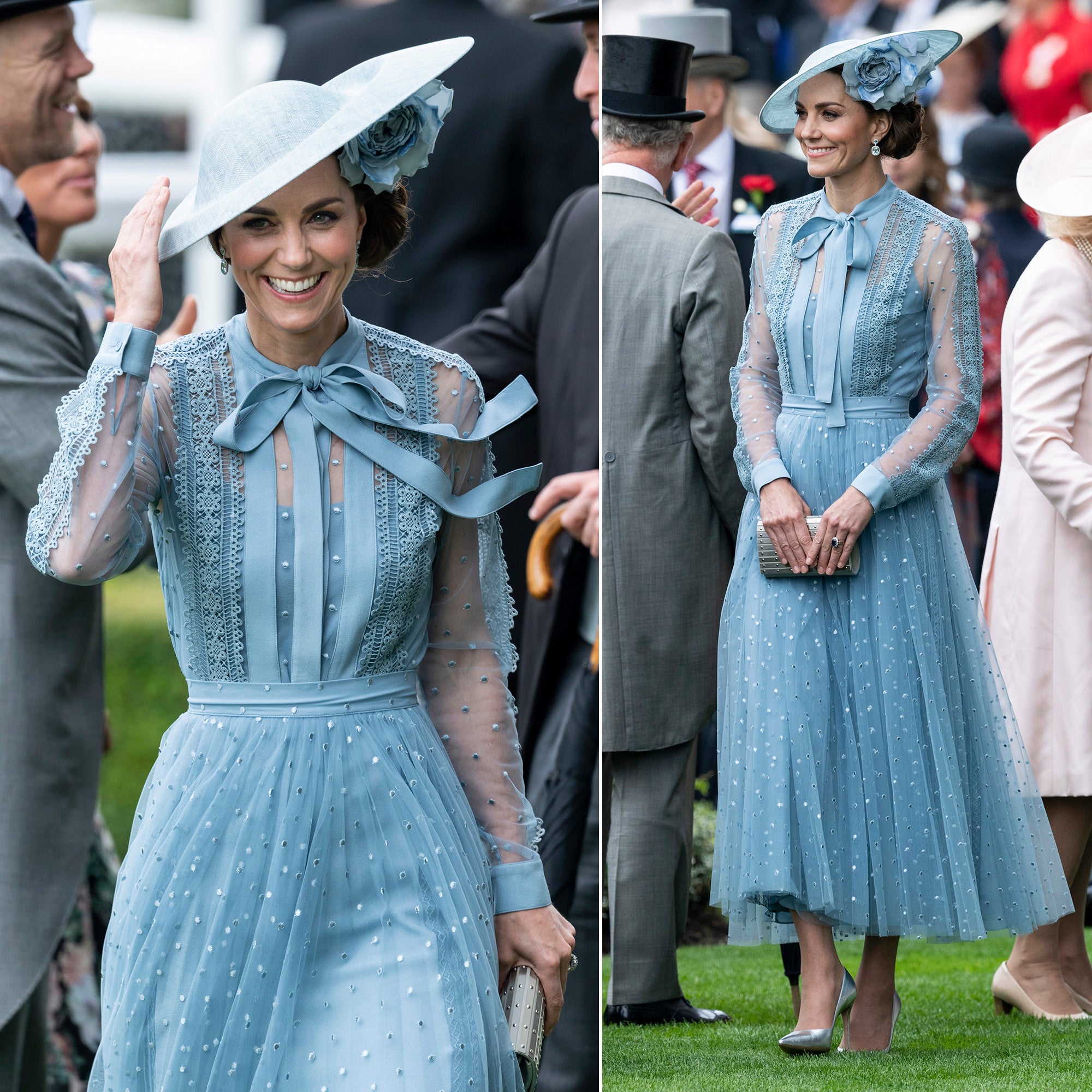 Duchess of 2024 cambridge blue dress