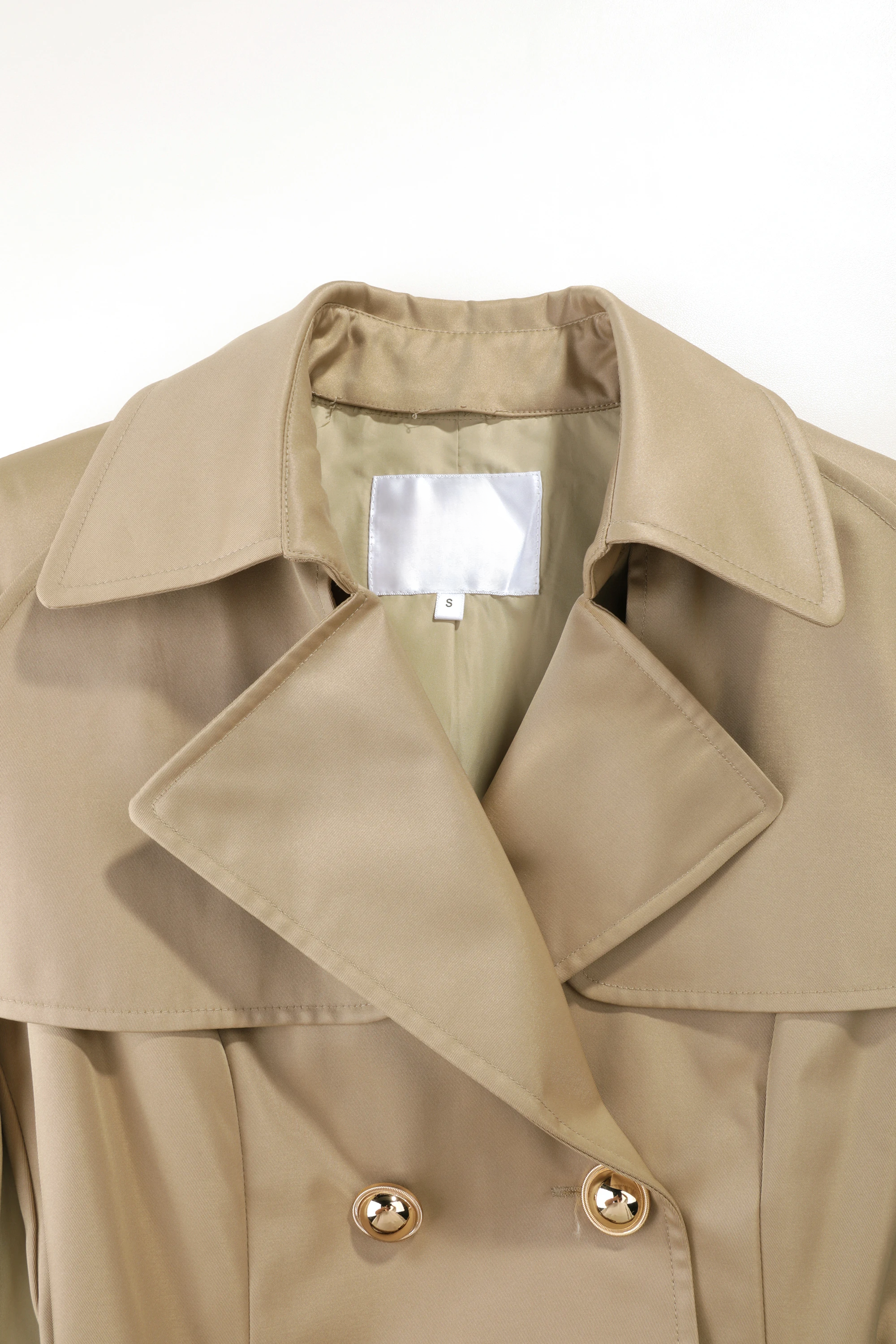 COAT STYLE - SY1884-jacket-onlinemarkat-S - US 4-Khaki-onlinemarkat