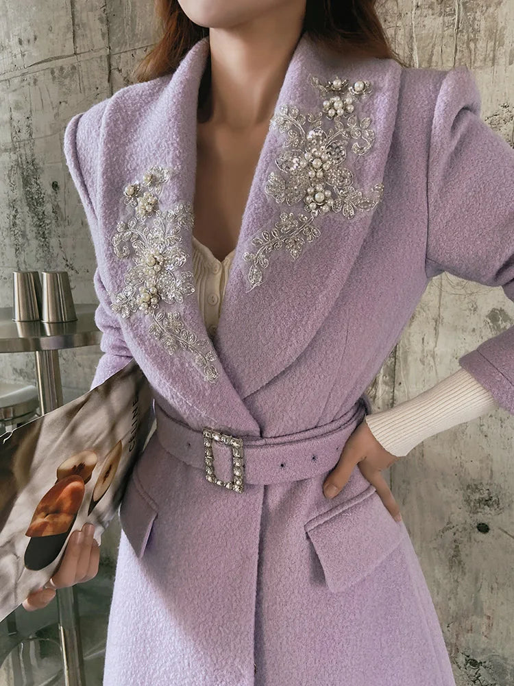 COAT STYLE - SY1883-jacket-onlinemarkat-S - US 4-Lavender-onlinemarkat