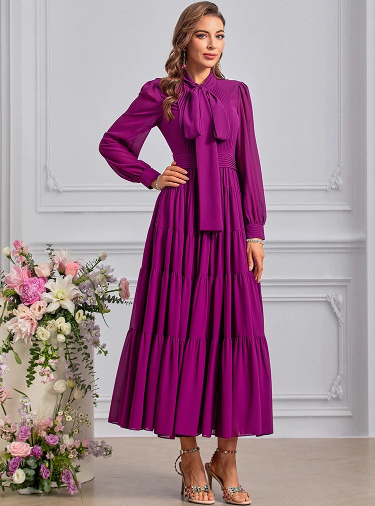 DRESS STYLE - NY559-maxi dress-onlinemarkat-Purple-XS - US 2-onlinemarkat