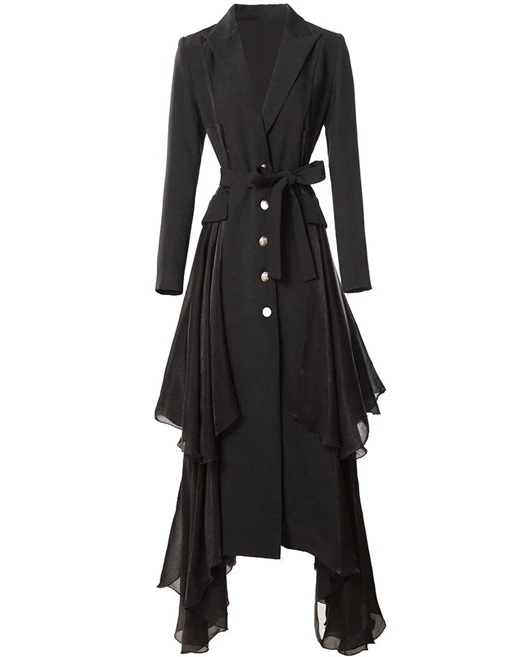 COAT STYLE - SY1401-jacket-onlinemarkat-Black-S - US 4-onlinemarkat