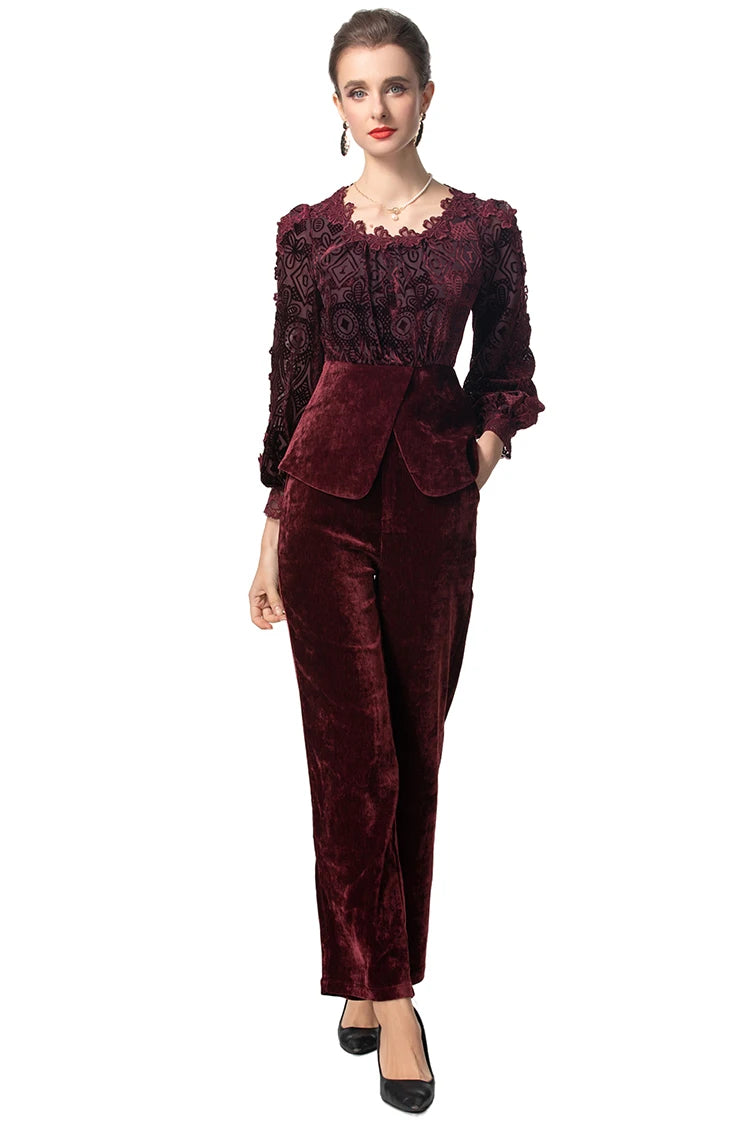 SUIT STYLE - SY1569-Suits and Sets-onlinemarkat-Brown-XS - US 2-onlinemarkat