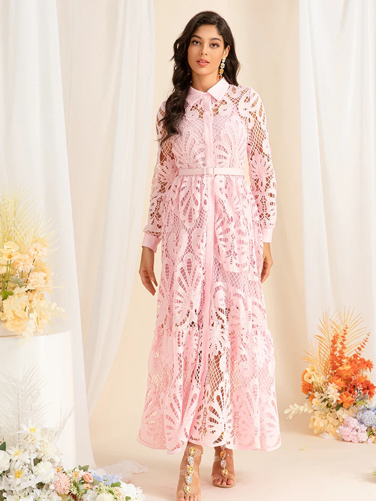 DRESS STYLE - SY1492-maxi dress-onlinemarkat-Pink-XS - US 2-onlinemarkat