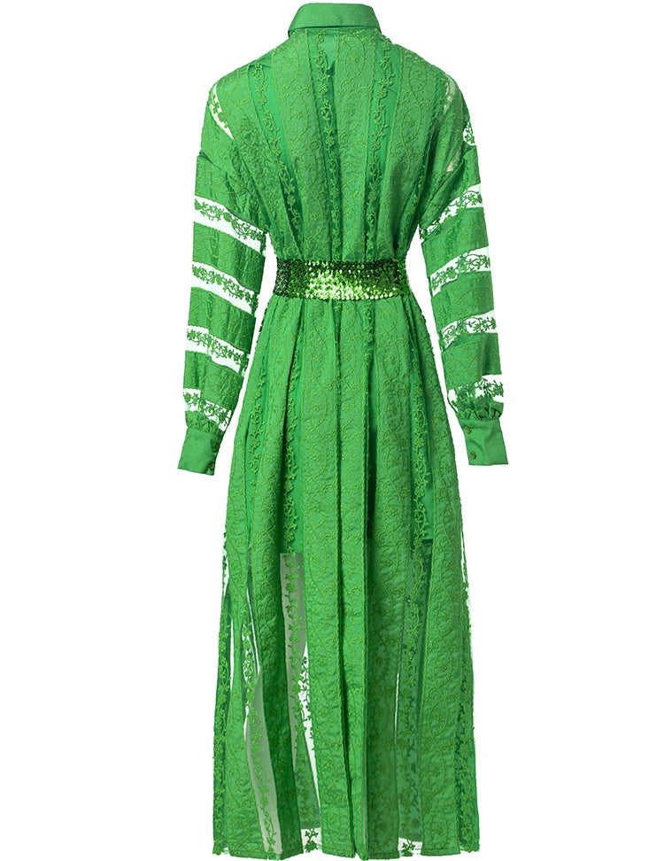 DRESS STYLE - SY1786-maxi dress-onlinemarkat-S - US 4-Green-onlinemarkat