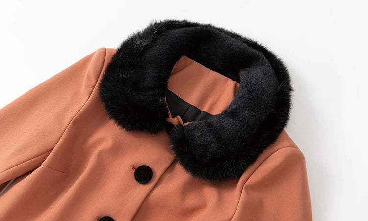 COAT STYLE - SY1400-jacket-onlinemarkat-Orange-XS - US 2-onlinemarkat