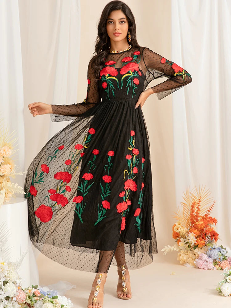 DRESS STYLE - SY1435-maxi dress-onlinemarkat-MULTI-XS - US 2-onlinemarkat