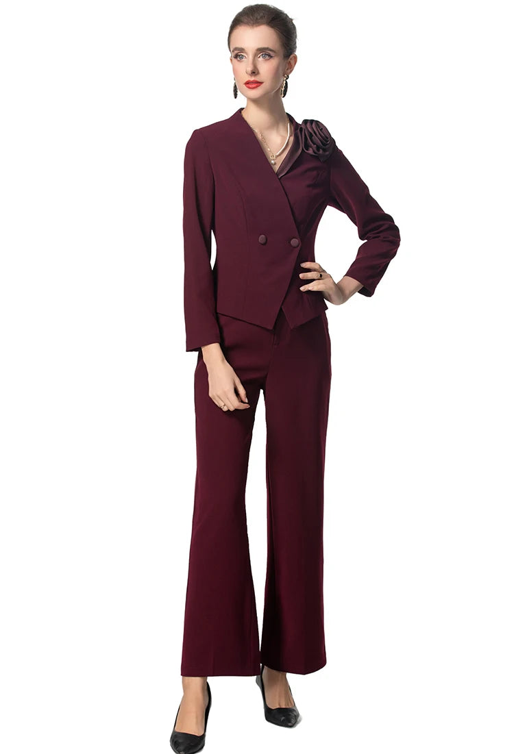 SUIT STYLE - SY1558-Suits and Sets-onlinemarkat-Purple-XS - US 2-onlinemarkat