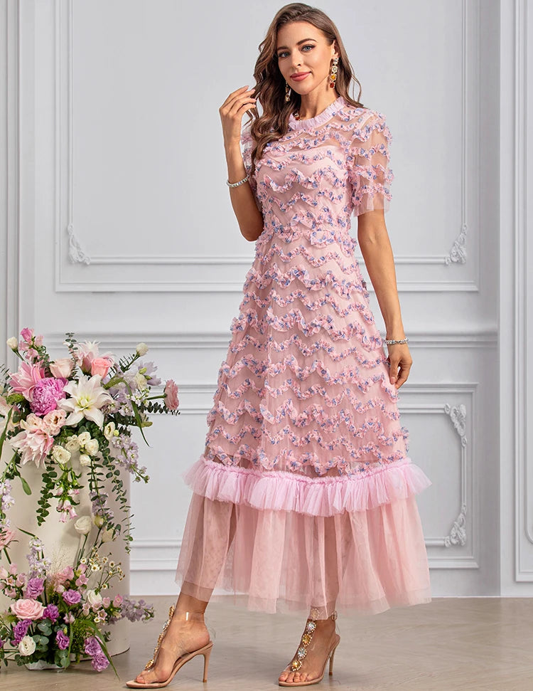 DRESS STYLE - SY1436-maxi dress-onlinemarkat-Pink-XS - US 2-onlinemarkat