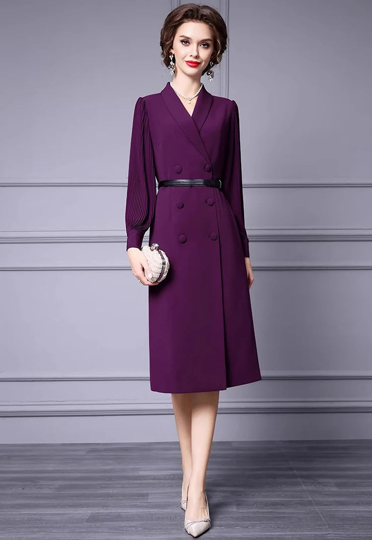 DRESS STYLE - SY1394-Midi Dress-onlinemarkat-Purple-XXL - US 12-onlinemarkat