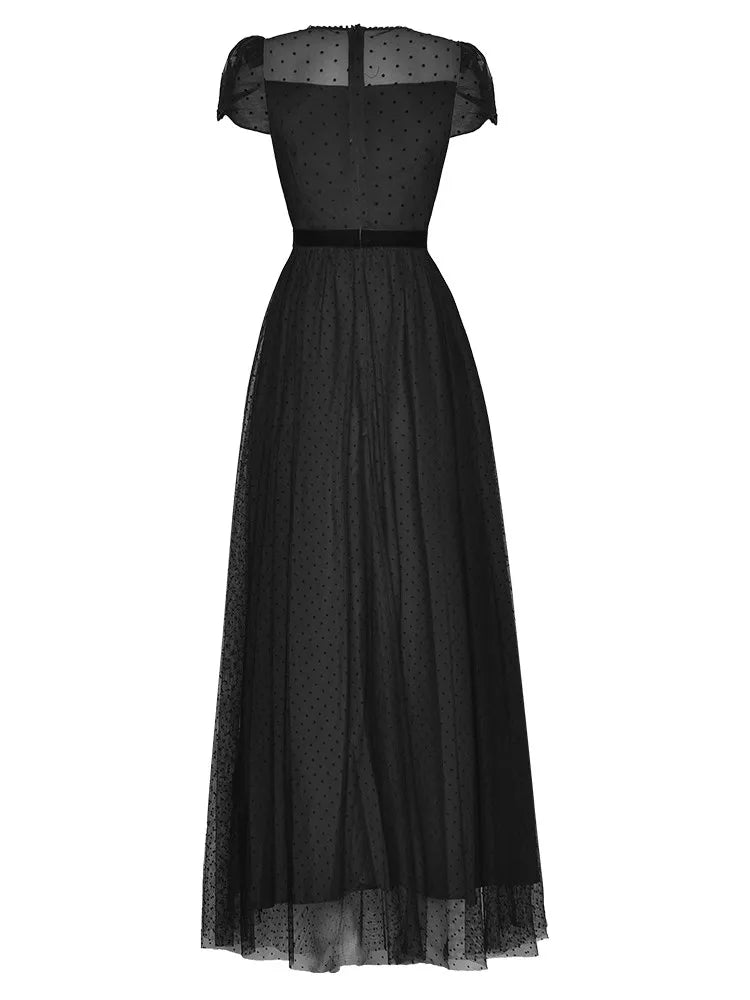 DRESS STYLE - SY1010-maxi dress-onlinemarkat-Black-XS - US 2-onlinemarkat