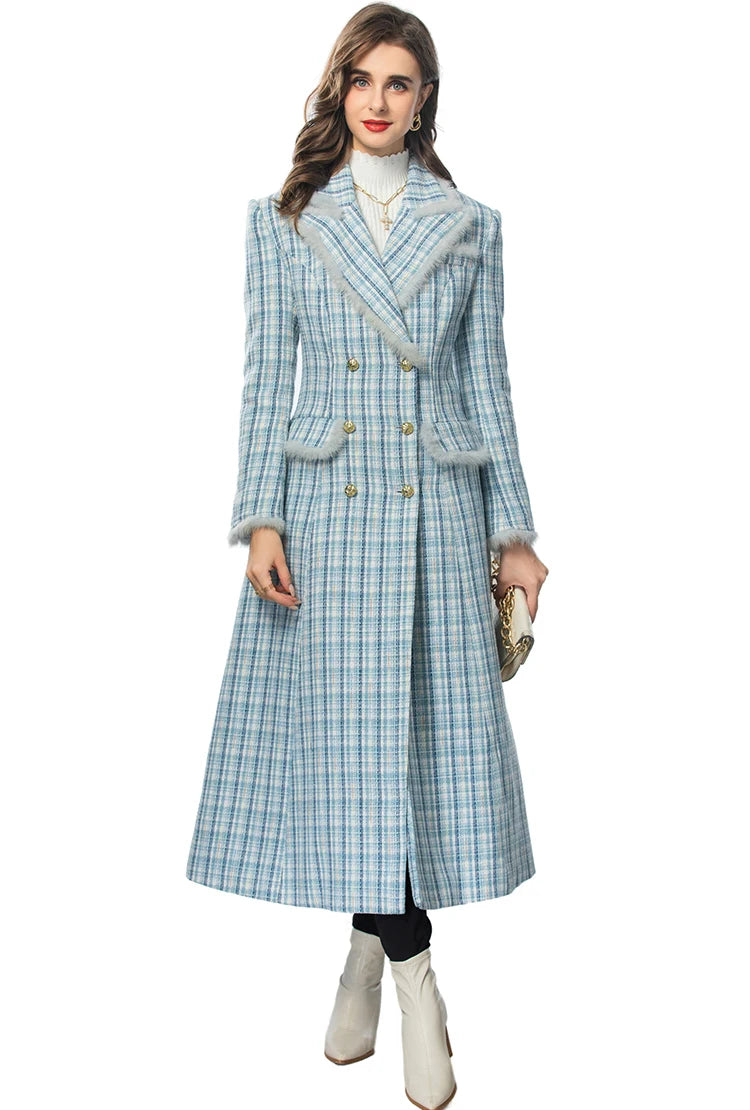 COAT STYLE - SY1409-jacket-onlinemarkat-Sky Blue-S - US 4-onlinemarkat