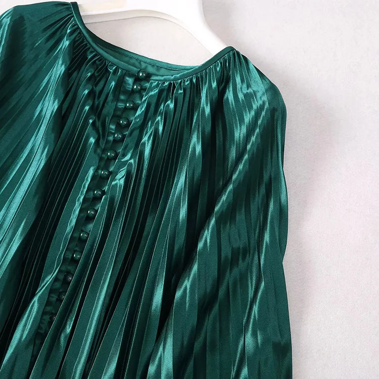 DRESS STYLE - SY950-maxi dress-onlinemarkat-Green-S - US 4-onlinemarkat