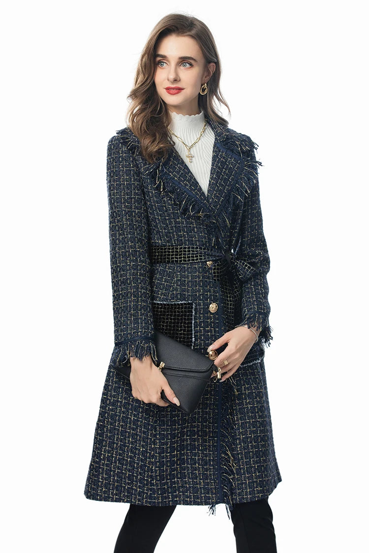 COAT STYLE - SY1404-jacket-onlinemarkat-Blue-XS - US 2-onlinemarkat