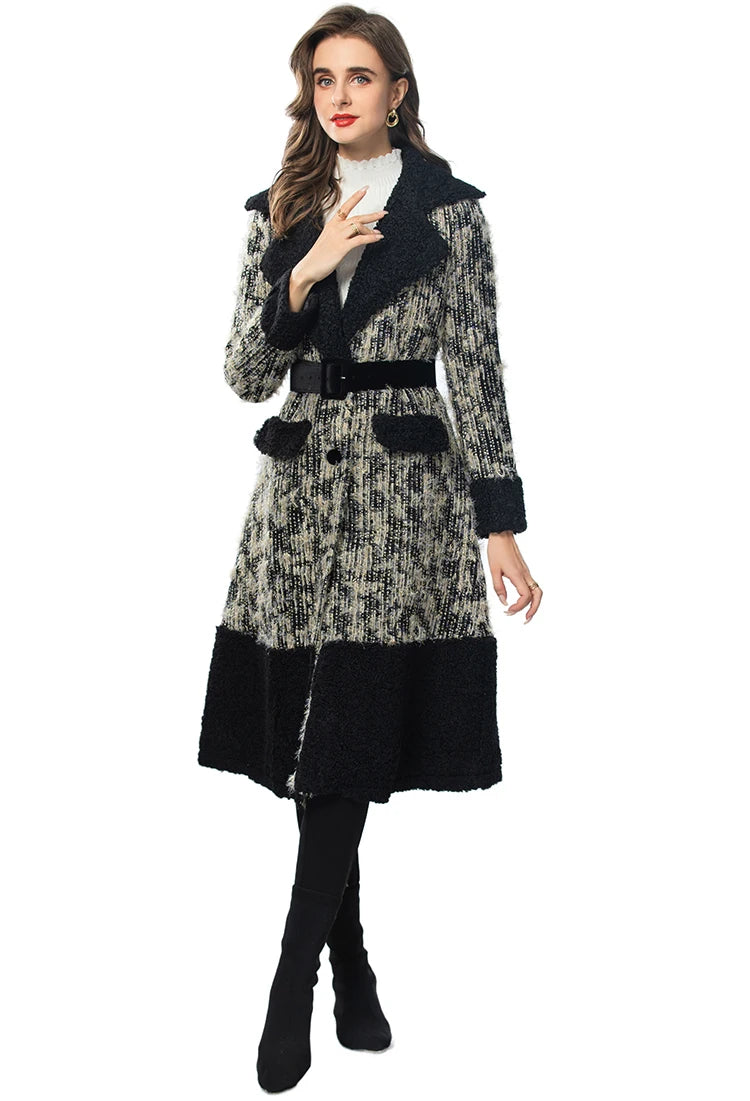 COAT STYLE - SY1412-jacket-onlinemarkat-Dark Grey-S - US 4-onlinemarkat