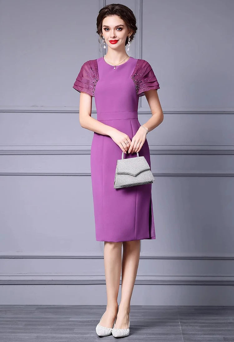 DRESS STYLE - SY1277-short dress-onlinemarkat-Purple-XS - US 2-onlinemarkat