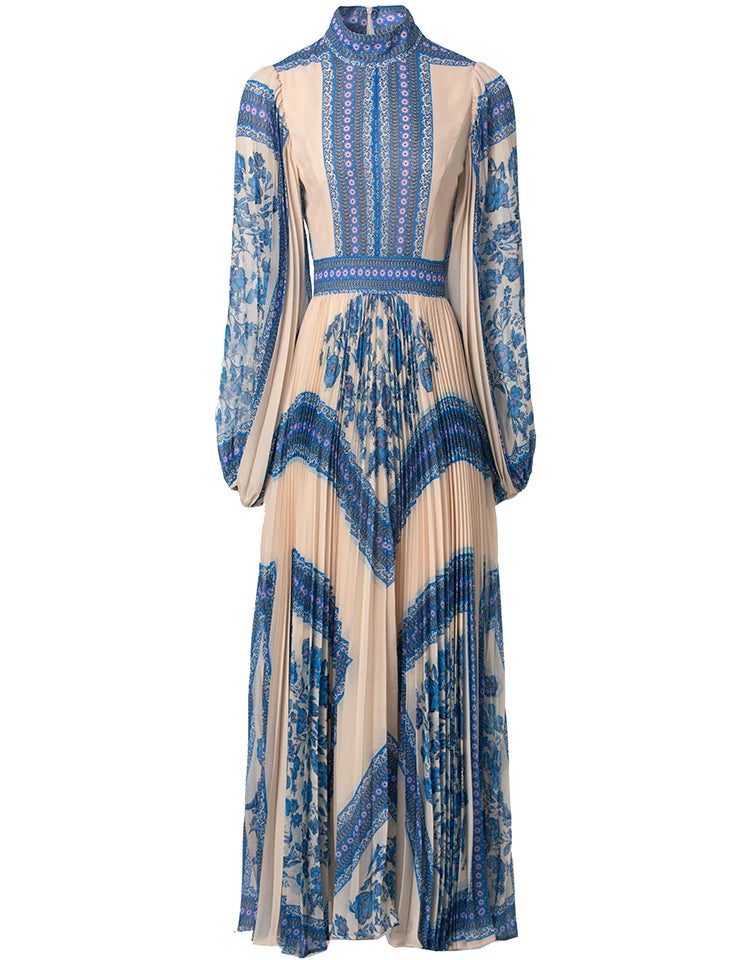 DRESS STYLE - SY1796-maxi dress-onlinemarkat-XS - US 2-Blue-onlinemarkat