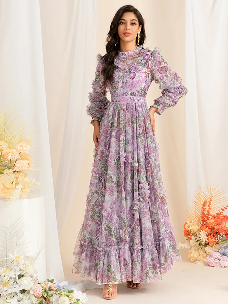 DRESS STYLE - SY1491-maxi dress-onlinemarkat-Lavender-XS - US 2-onlinemarkat