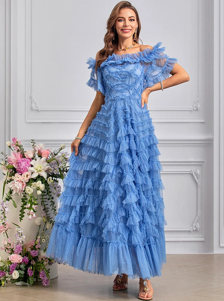 DRESS STYLE - SY1440-maxi dress-onlinemarkat-Blue-XS - US 2-onlinemarkat