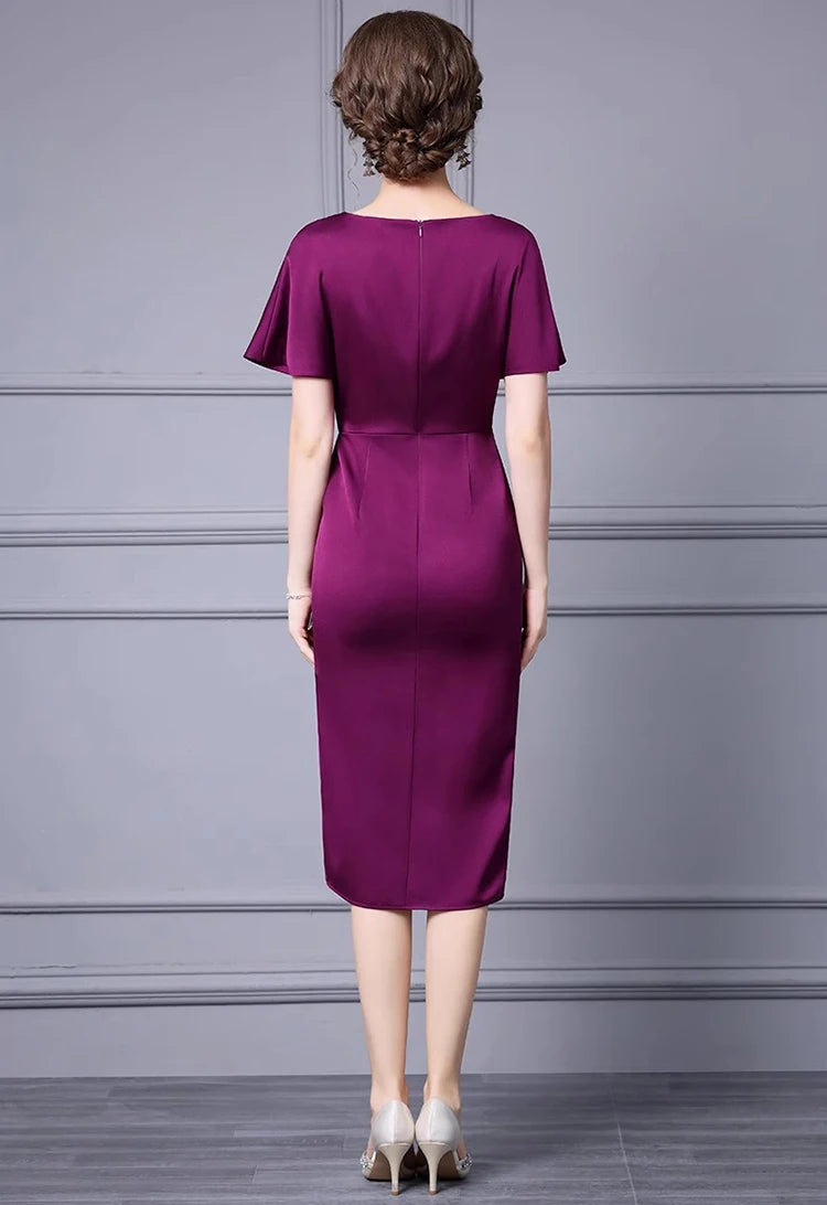 DRESS STYLE - SY1152-Midi Dress-onlinemarkat-Purple-XS - US 2-onlinemarkat