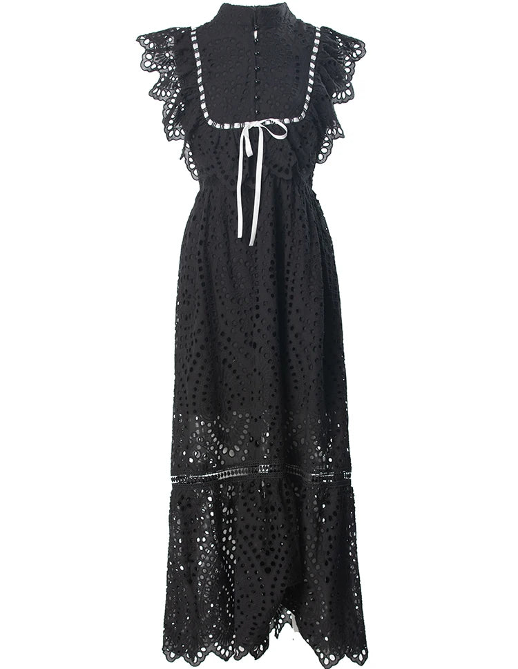 DRESS STYLE - SY1303-maxi dress-onlinemarkat-Black-XS - US 2-onlinemarkat