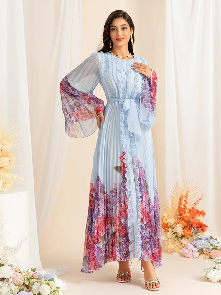 DRESS STYLE - SY1467-maxi dress-onlinemarkat-SKY BLUE-XS - US 2-onlinemarkat