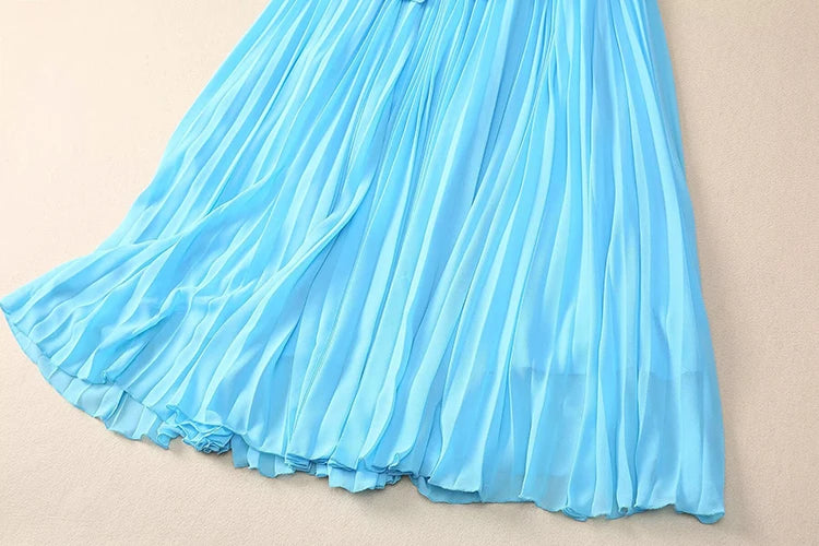 DRESS STYLE - SY1808-maxi dress-onlinemarkat-XS - US 2-Sky Blue-onlinemarkat