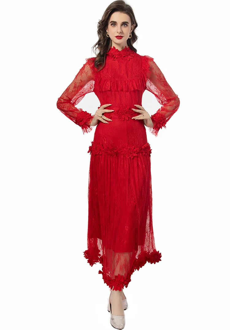 DRESS STYLE - SY1161-maxi dress-onlinemarkat-Red-XS - US 2-onlinemarkat