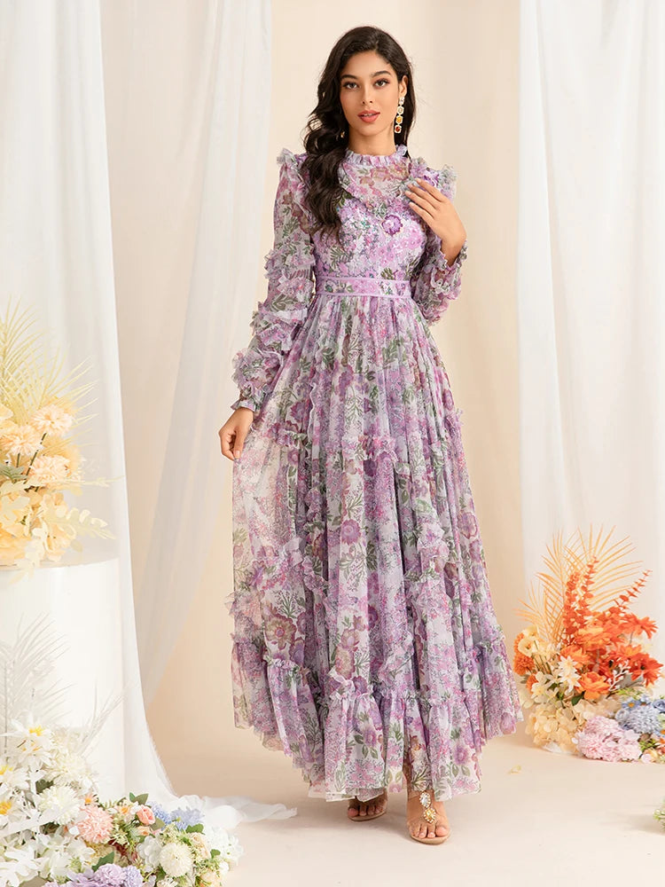 DRESS STYLE - SY1491-maxi dress-onlinemarkat-Lavender-XS - US 2-onlinemarkat