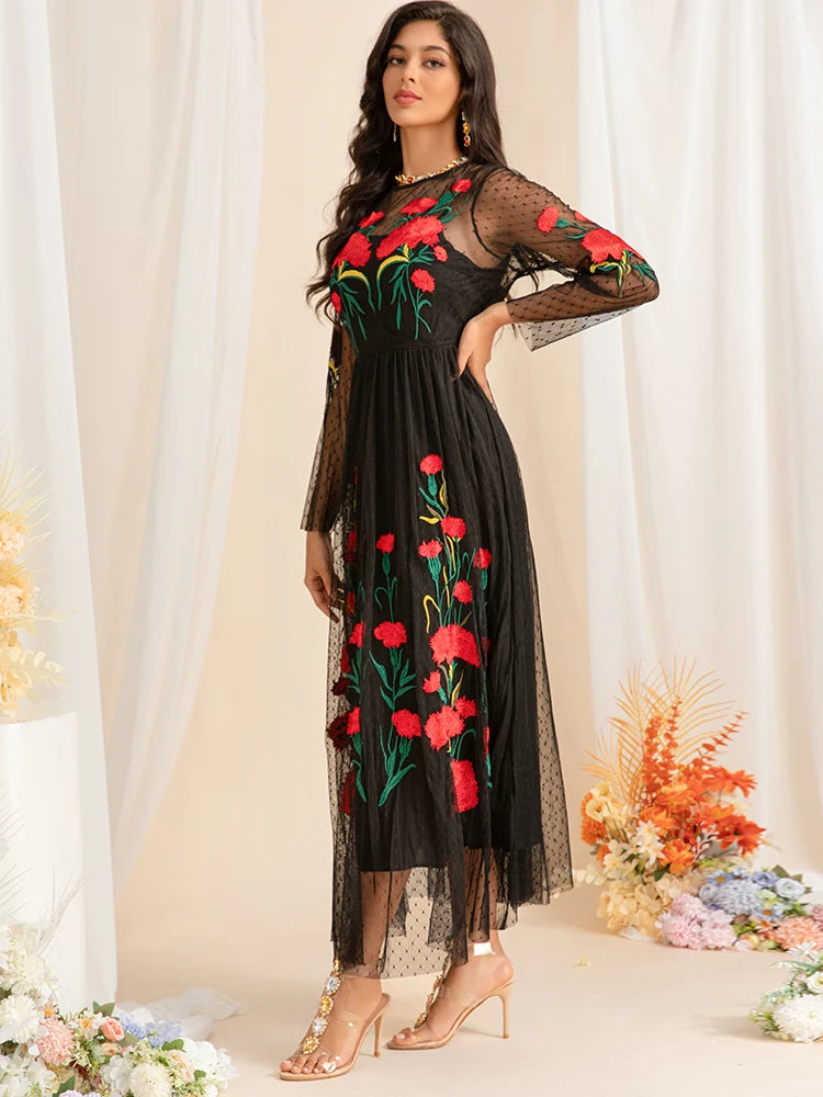 DRESS STYLE - SY1435-maxi dress-onlinemarkat-MULTI-XS - US 2-onlinemarkat