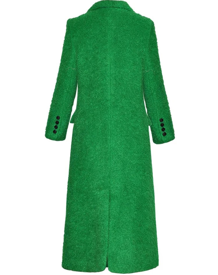 COAT STYLE - SY1639-jacket-onlinemarkat-Green-S - US 4-onlinemarkat