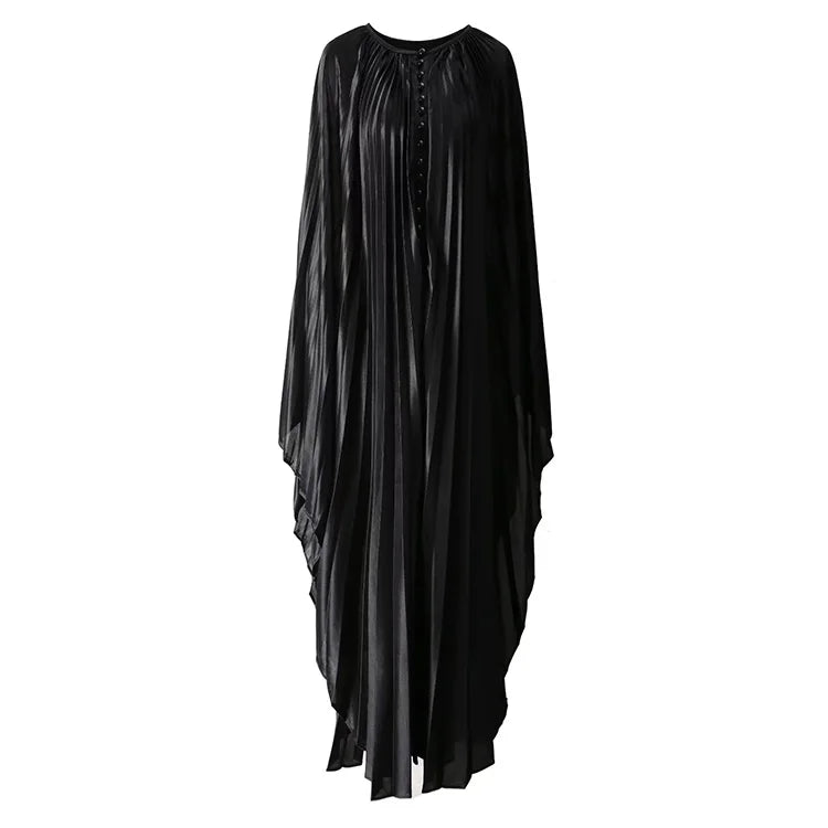 DRESS STYLE - SY950-maxi dress-onlinemarkat-Black-S - US 4-onlinemarkat