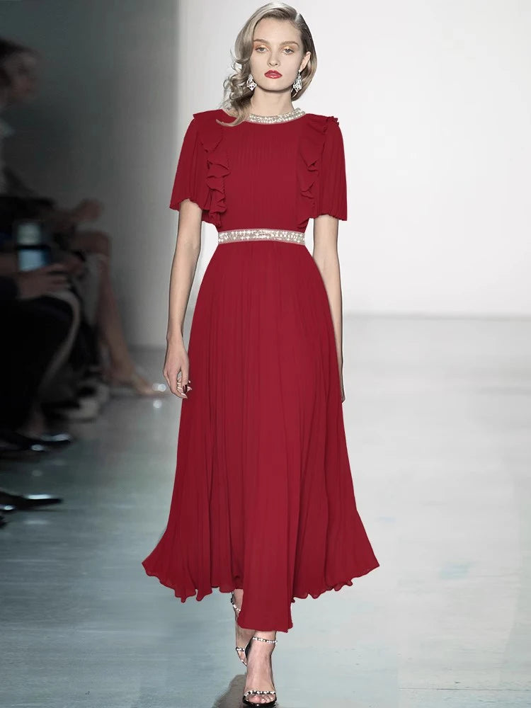 DRESS STYLE - SY1289-maxi dress-onlinemarkat-Claret-XS - US 2-onlinemarkat