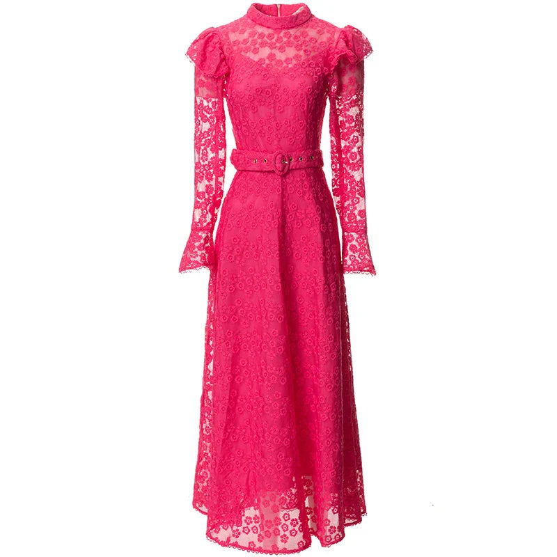 DRESS STYLE - SY876-maxi dress-onlinemarkat-Pink-XS - US 2-onlinemarkat