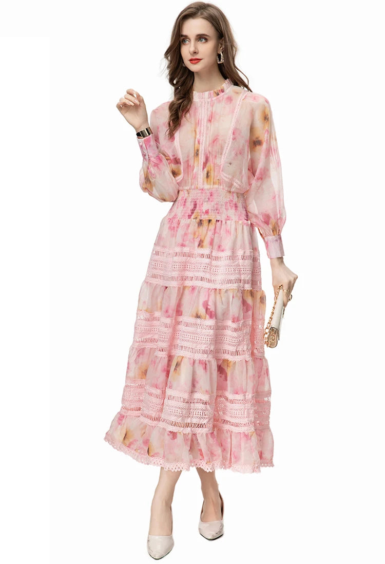 DRESS STYLE - SY987-maxi dress-onlinemarkat-Pink-XS - US 2-onlinemarkat