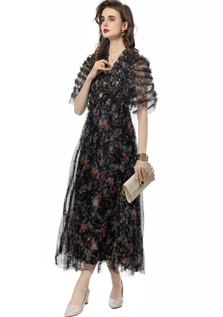 DRESS STYLE - SY1163-maxi dress-onlinemarkat-Multi-XS - US 2-onlinemarkat