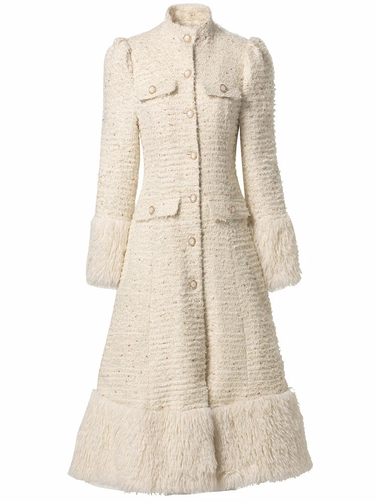 COAT STYLE - SY1759-jacket-onlinemarkat-Beige-XS - US 2-onlinemarkat