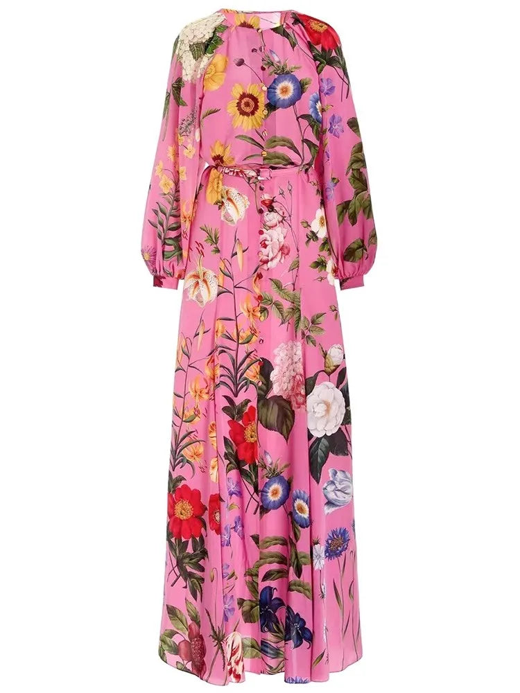 DRESS STYLE - SY1043-maxi dress-onlinemarkat-Pink-XS - US 2-onlinemarkat