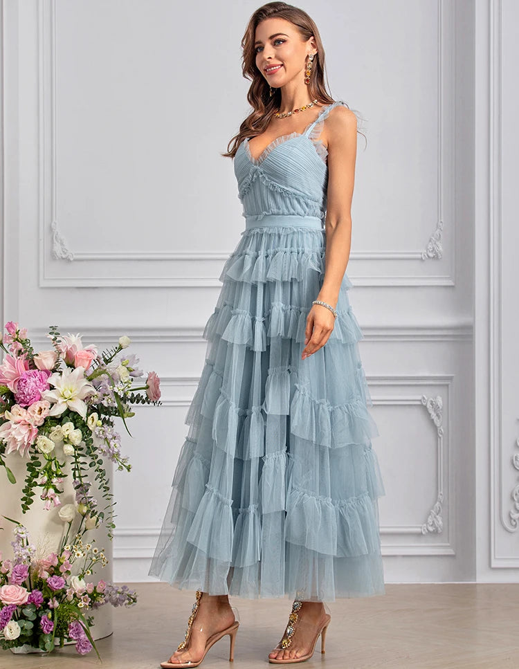 DRESS STYLE - SY1448-maxi dress-onlinemarkat-SKY BLUE-XS - US 2-onlinemarkat