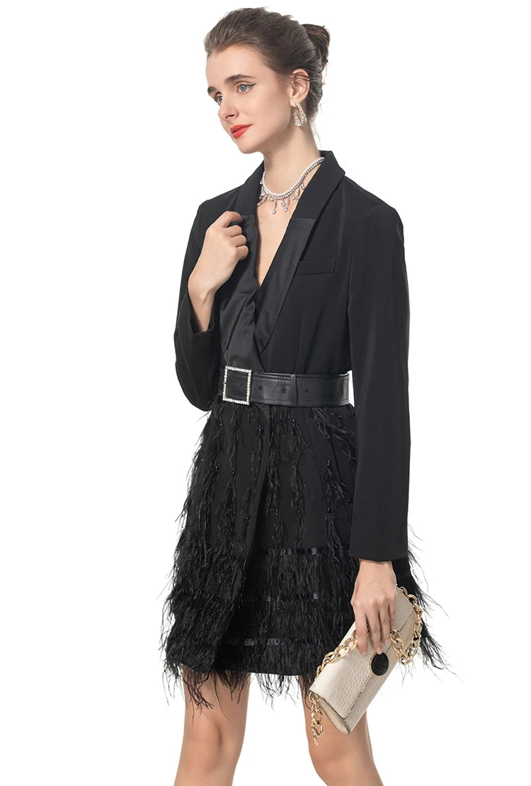 COAT STYLE - SY1534-jacket-onlinemarkat-black-XS - US 2-onlinemarkat