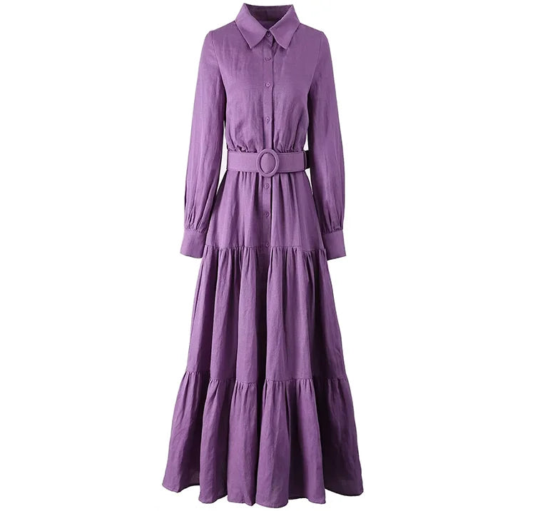 DRESS STYLE - SY1434-maxi dress-onlinemarkat-Purple-XS - US 2-onlinemarkat