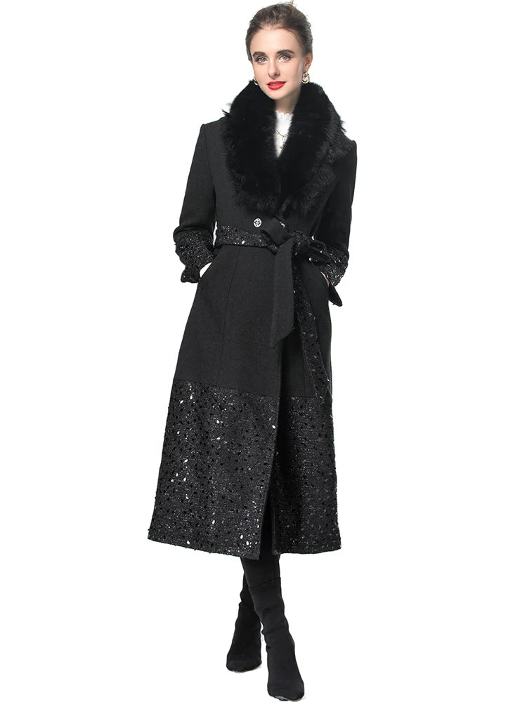 COAT STYLE - SY1765-jacket-onlinemarkat-black-XS - US 2-onlinemarkat