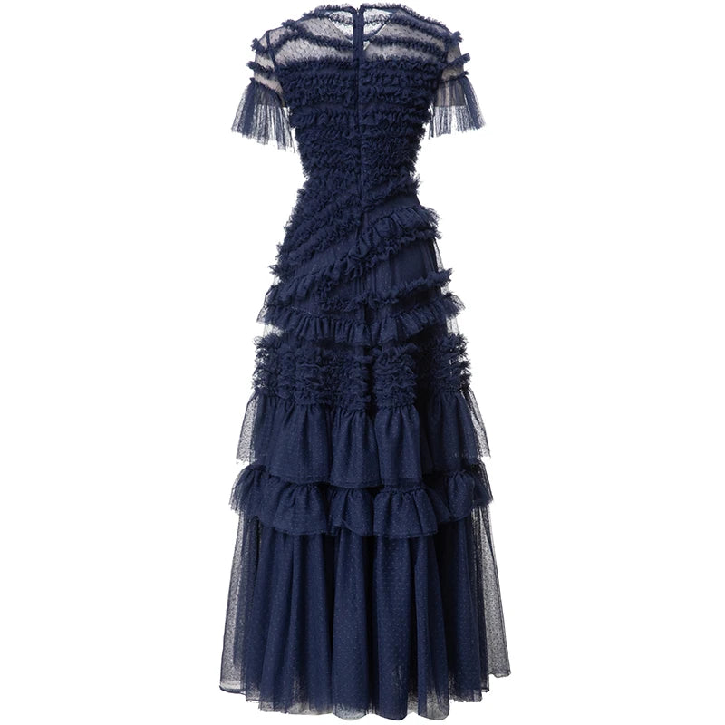 DRESS STYLE - SY888-maxi dress-onlinemarkat-Navy Blue-XS - US 2-onlinemarkat