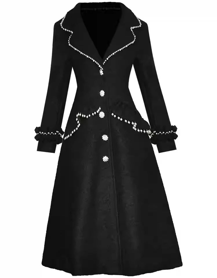 COAT STYLE - SY1685-jacket-onlinemarkat-black-S - US 4-onlinemarkat