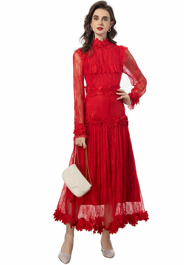 DRESS STYLE - SY1161-maxi dress-onlinemarkat-Red-XS - US 2-onlinemarkat