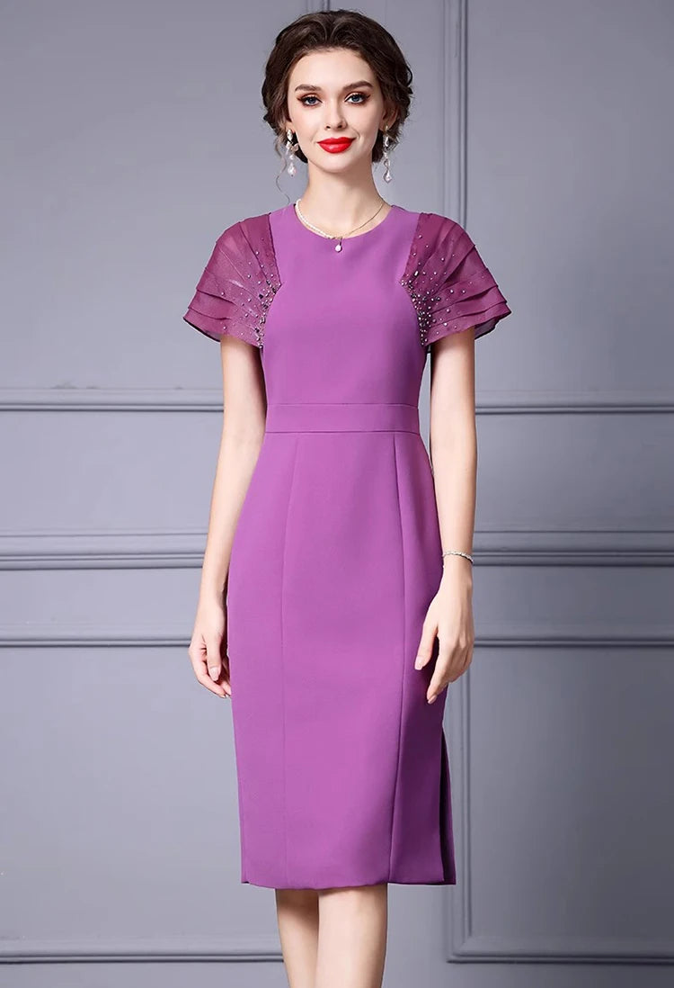 DRESS STYLE - SY1277-short dress-onlinemarkat-Purple-XS - US 2-onlinemarkat