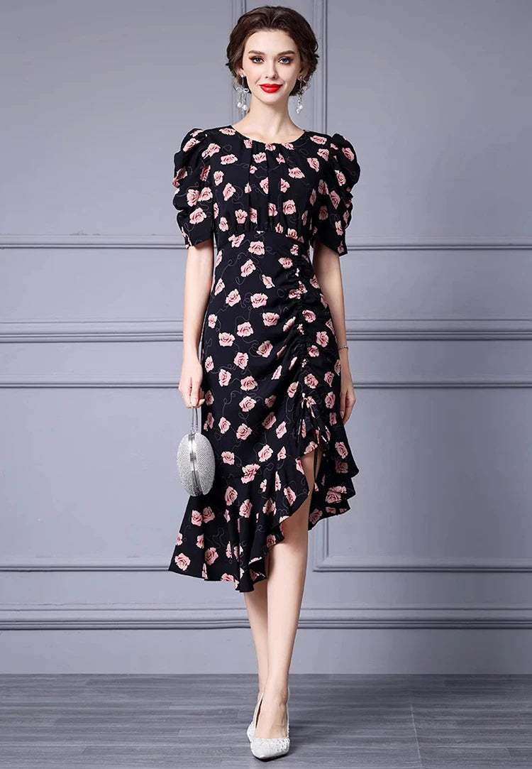 DRESS STYLE - SY1282-short dress-onlinemarkat-black-XS - US 2-onlinemarkat