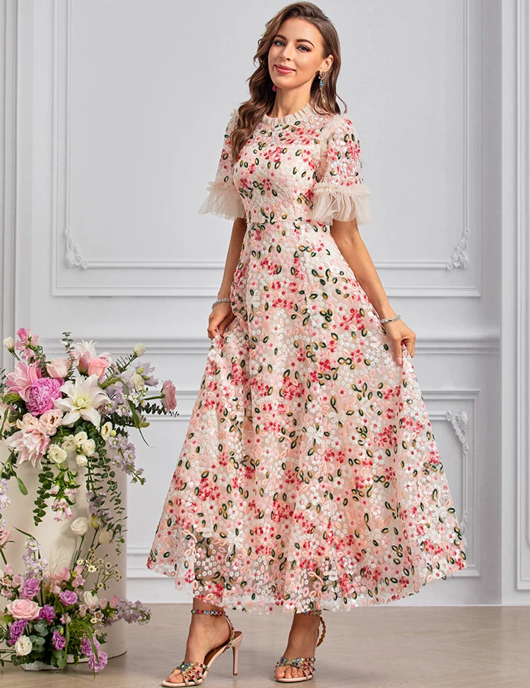 DRESS STYLE - SY1437-maxi dress-onlinemarkat-Pink-XS - US 2-onlinemarkat