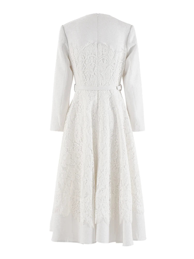 DRESS STYLE - SY1389-Midi Dress-onlinemarkat-White-XS - US 2-onlinemarkat