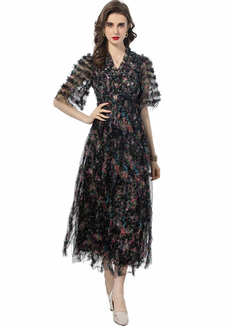 DRESS STYLE - SY1163-maxi dress-onlinemarkat-Multi-XS - US 2-onlinemarkat