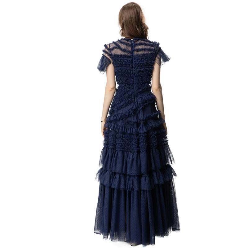 DRESS STYLE - SY888-maxi dress-onlinemarkat-Navy Blue-XS - US 2-onlinemarkat